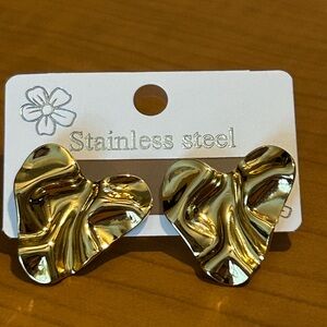 Gold Oceanus Earrings